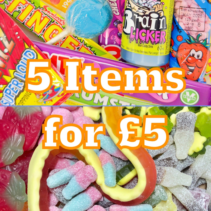 5 Items for £5