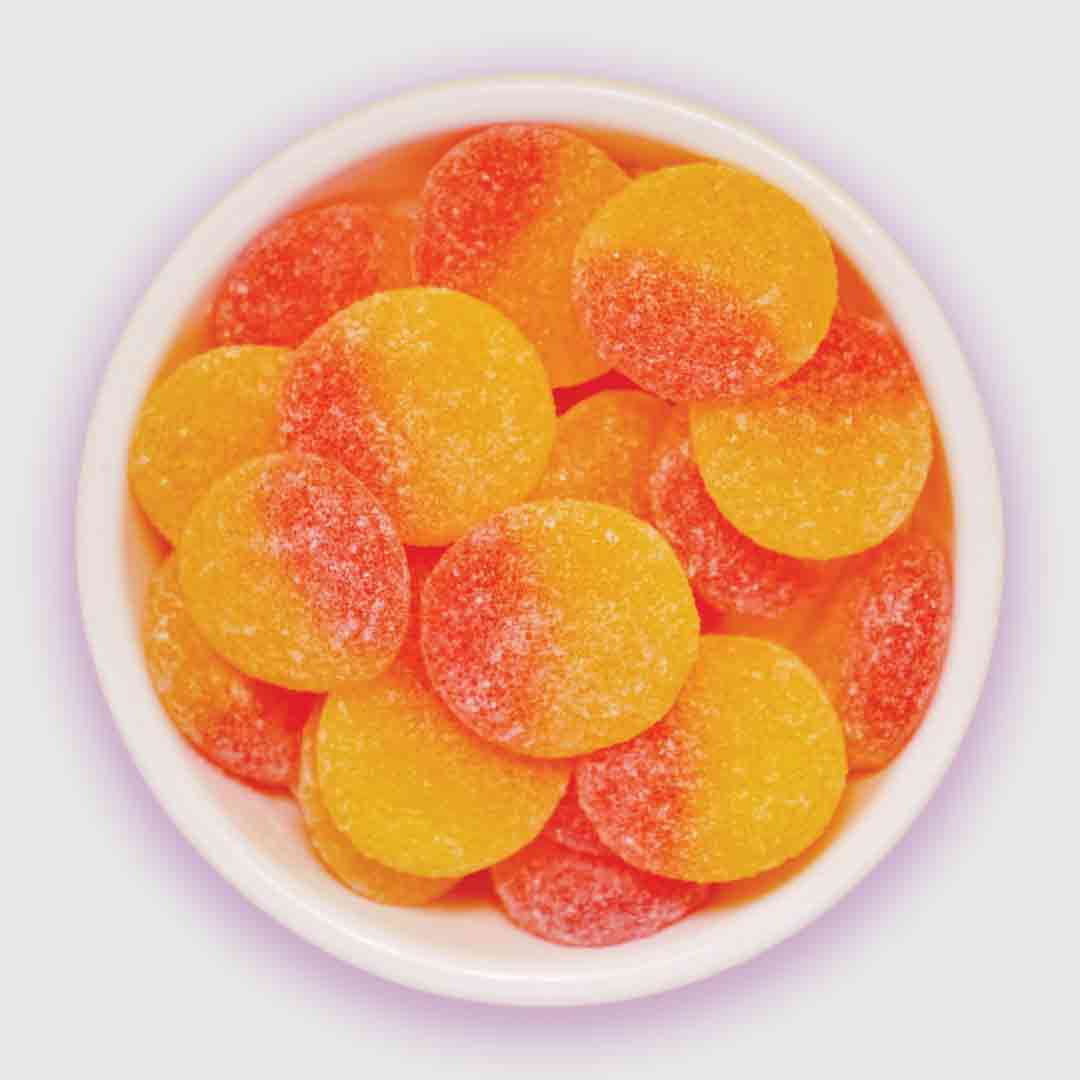 Fizzy Peaches 1kg