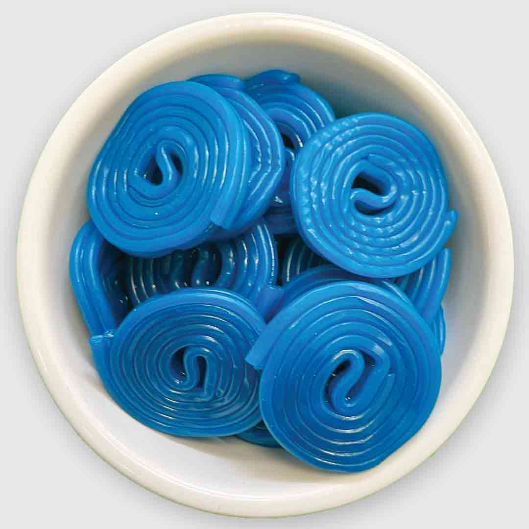 Blue Raspberry Wheels Buy Gourmet Confectionary Sweet Delivery